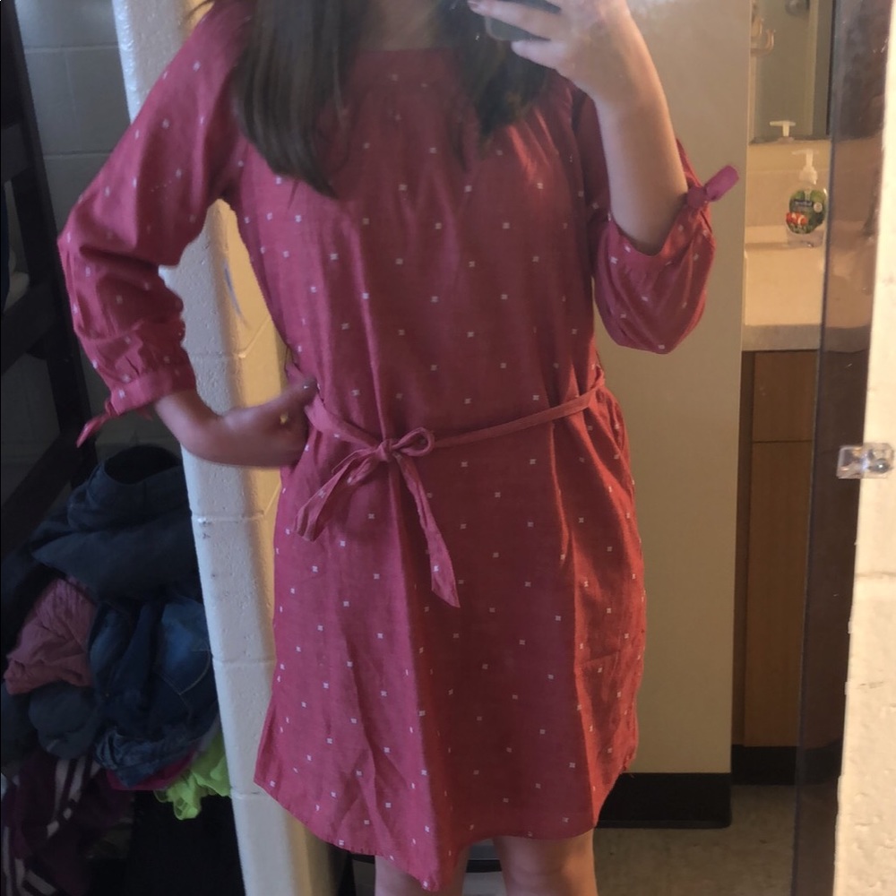 Old Navy red dress